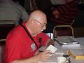 Marvin K7EMJ Stilling Filling Out QSLs